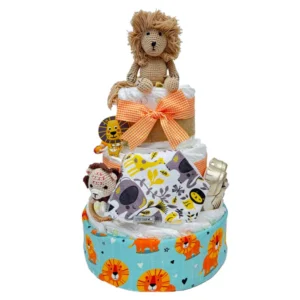 3 Tier Diaper Cake - Sunshine